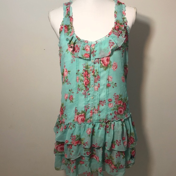 Abercrombie & Fitch Dresses & Skirts - NWOT Abercrombie & Fitch dress tunic maxi shirt L